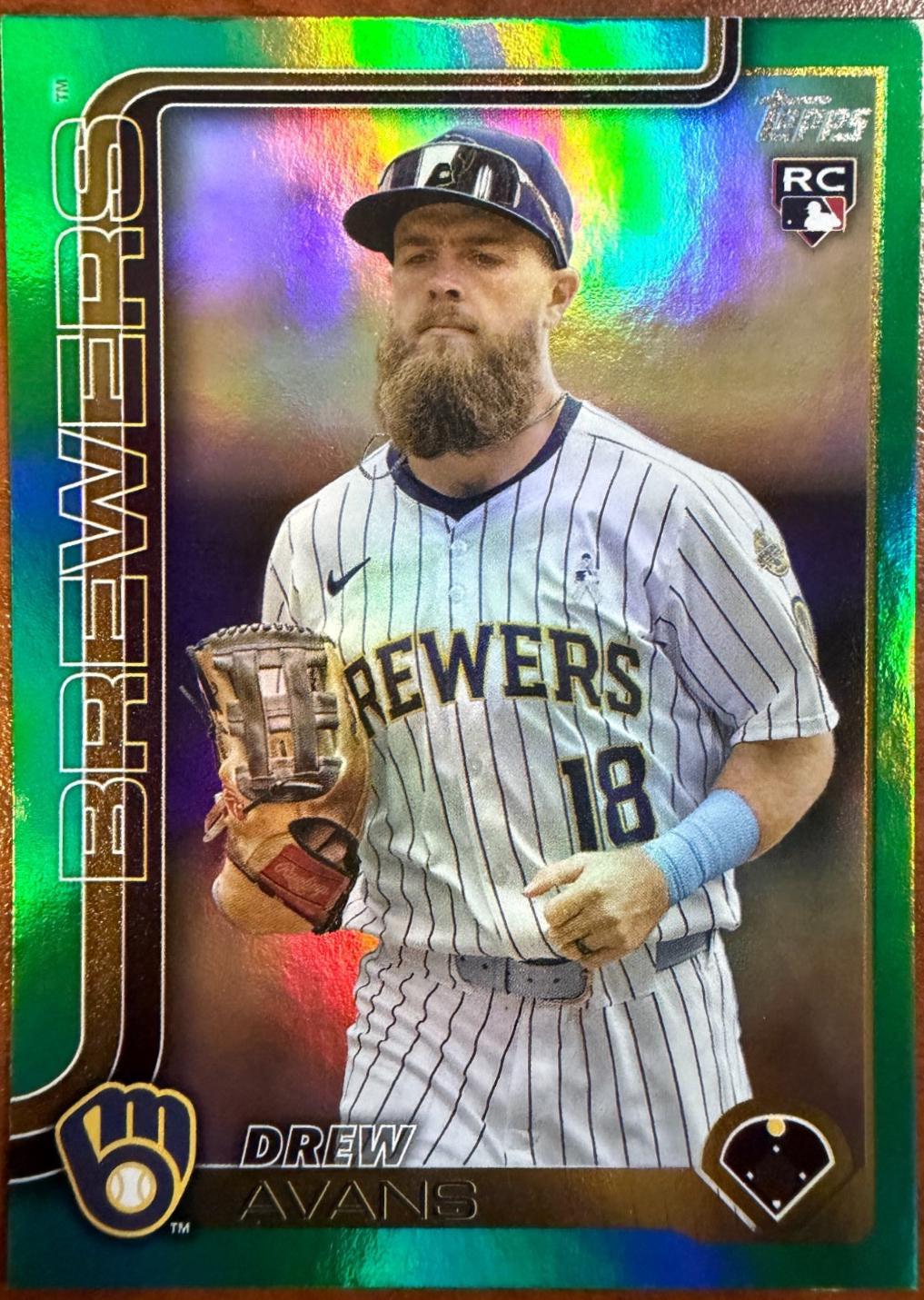 Drew Avans [Green Rainbow Foil] #US92