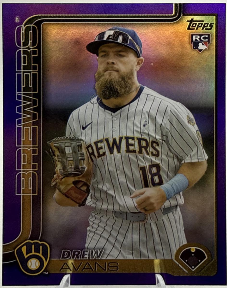 Drew Avans [Purple Rainbow Foil] #US92