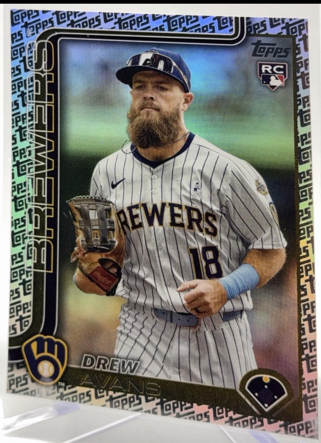 Drew Avans [Topps Logo Foil] #US92