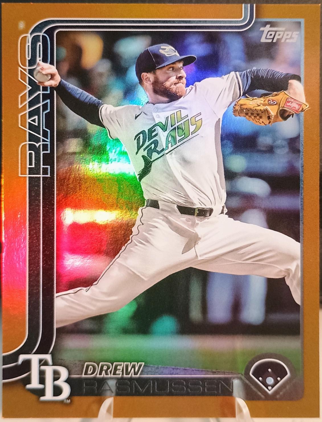Drew Rasmussen [Gold Diamante Foil] #US316