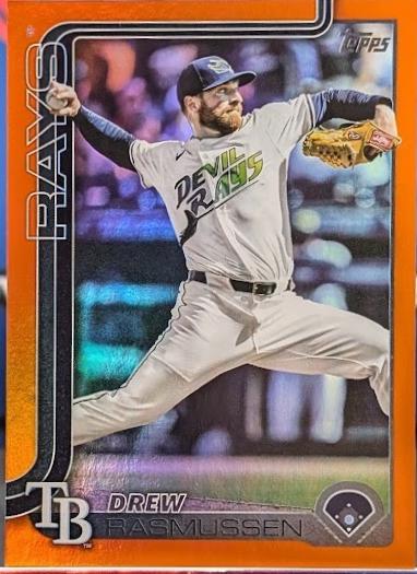 Drew Rasmussen [Orange Rainbow Foil] #US316