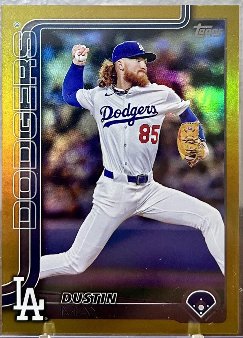 Dustin May [Gold Rainbow Foil] #US70
