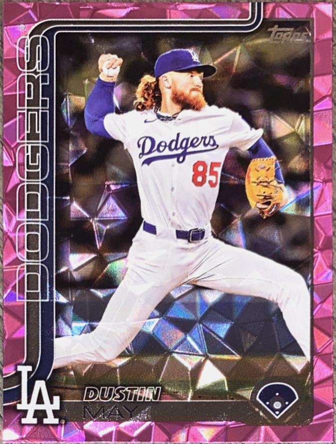 Dustin May [Pink Diamante Foil] #US70