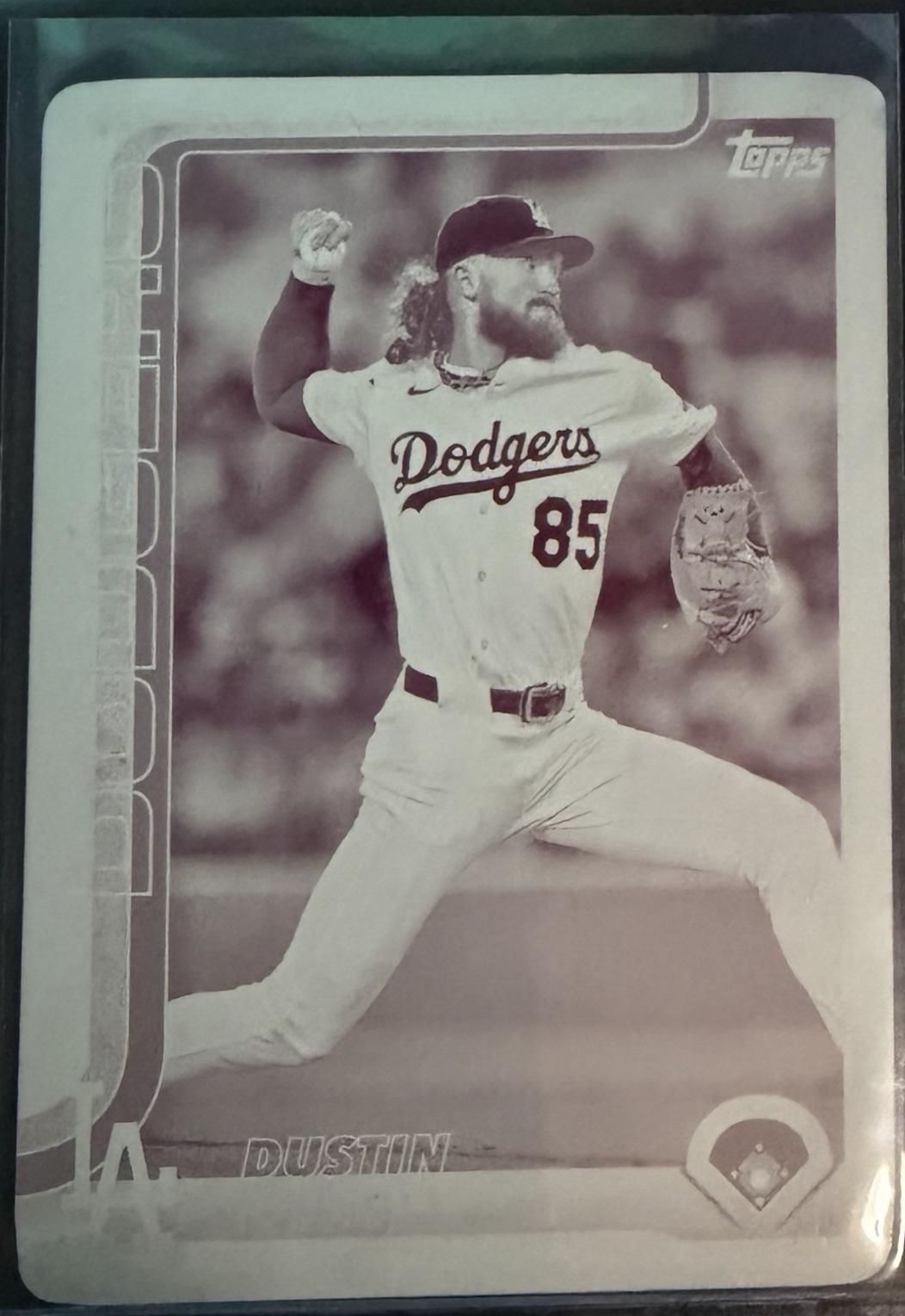 Dustin May [Printing Plate] #US70