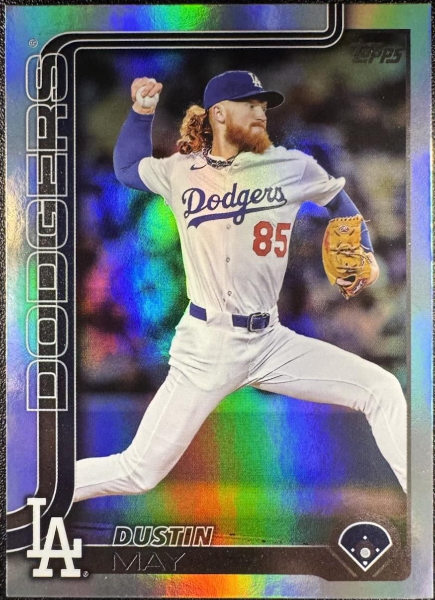 Dustin May [Rainbow Foil] #US70