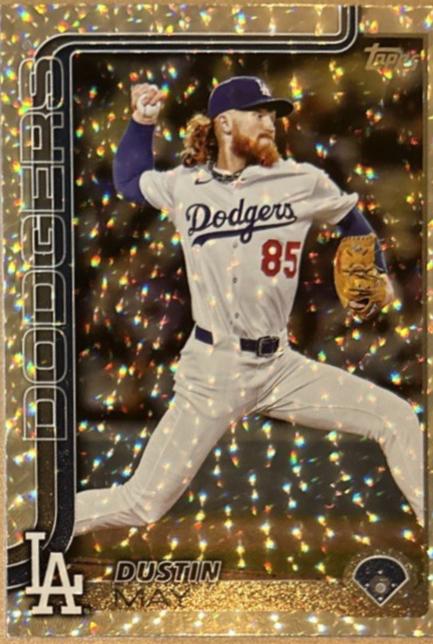 Dustin May [Silver Crackle Foil] #US70