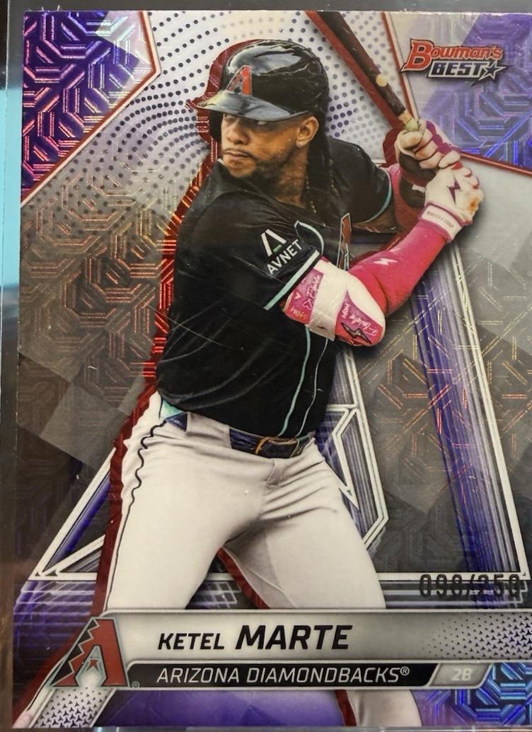 Ketel Marte [Purple Mojo Refractor] #62