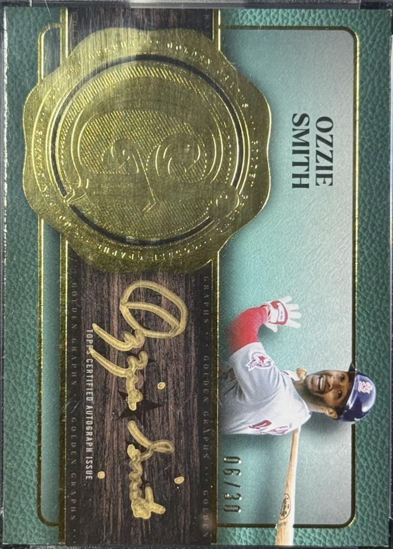 Ozzie Smith [Aqua] #GG-OS