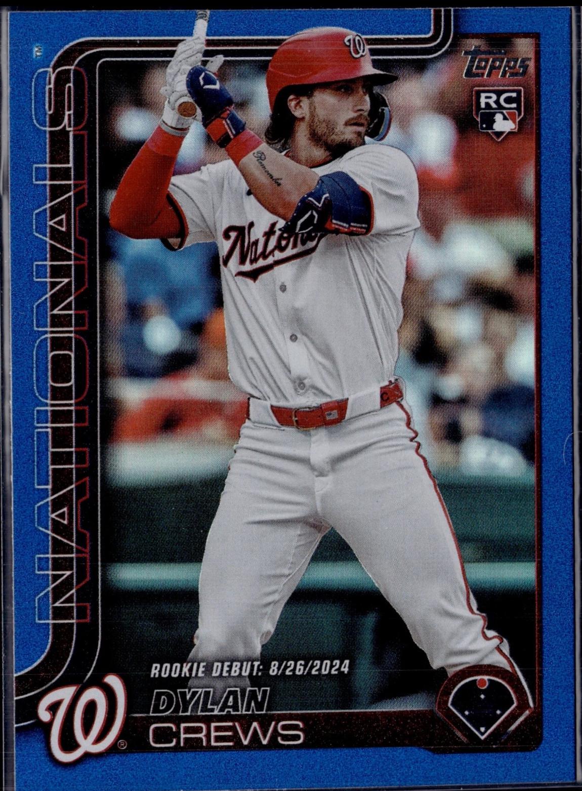 Dylan Crews [Blue Rainbow Foil] #US223