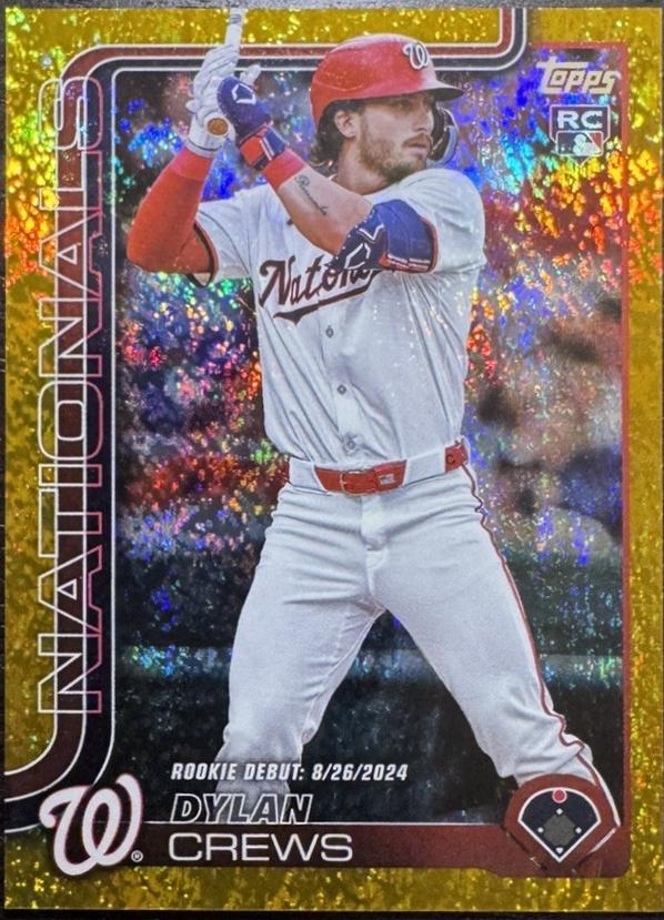 Dylan Crews [Gold Rainbow Foil] #US223