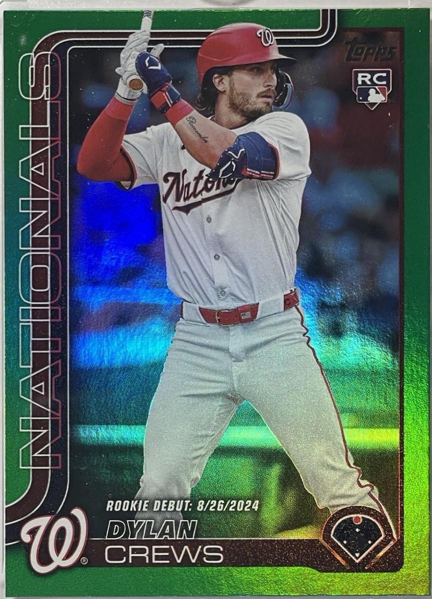 Dylan Crews [Green Rainbow Foil] #US223