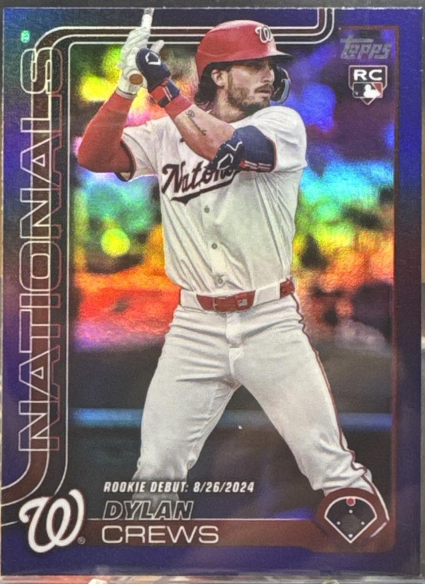 Dylan Crews [Purple Rainbow Foil] #US223