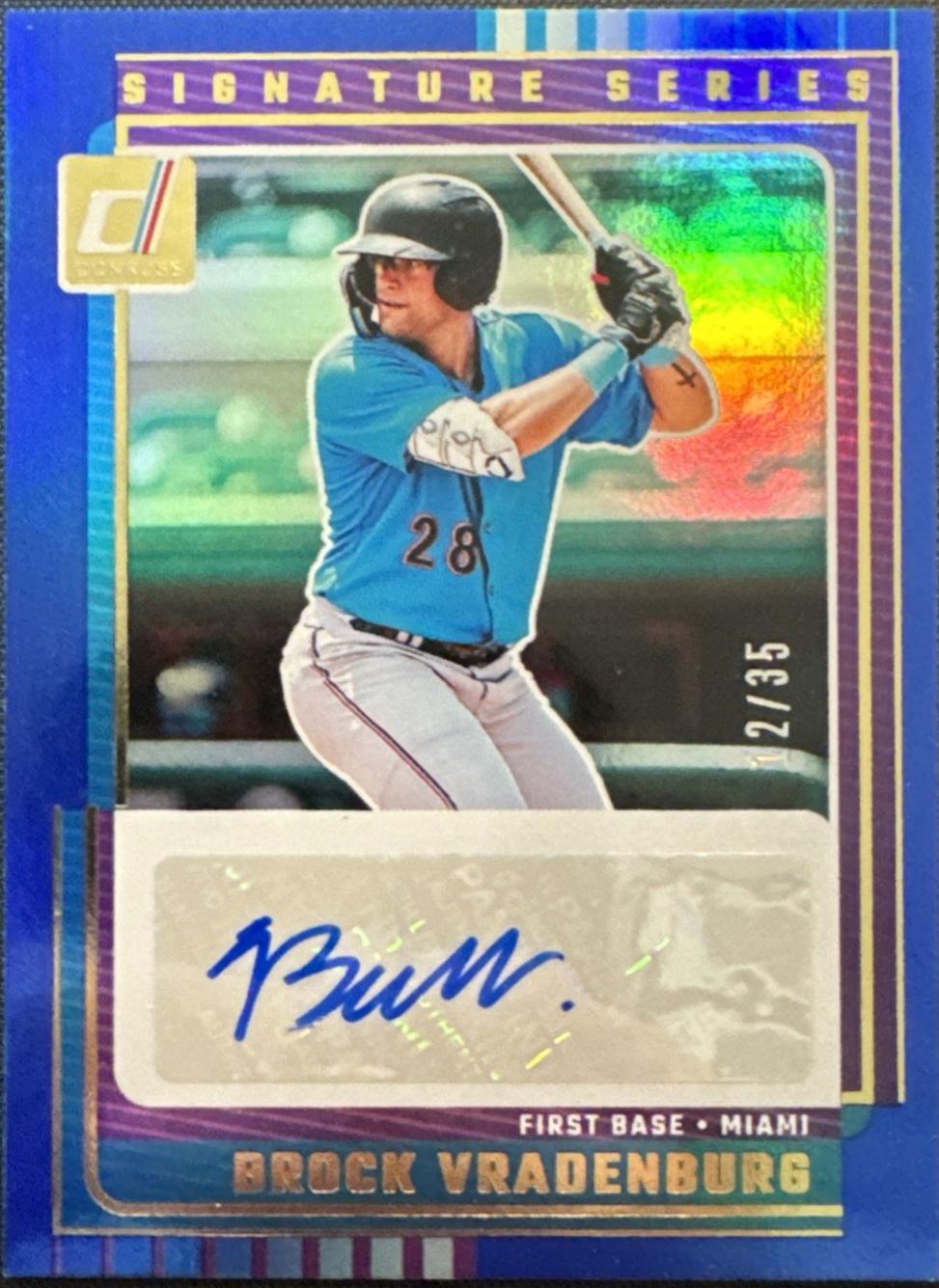 Brock Vradenburg [Blue] #SG-BVG