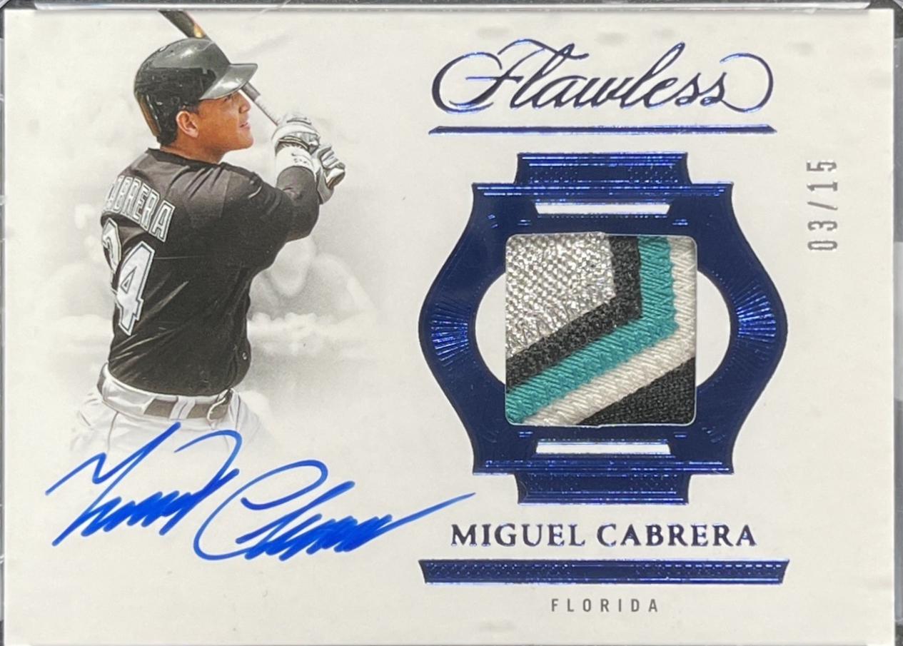 Miguel Cabrera [Sapphire Horizontal] #10