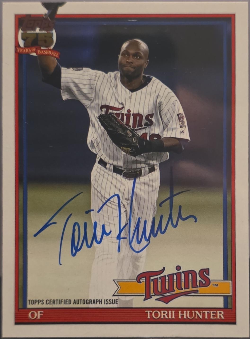 Torii Hunter #91A-TOR
