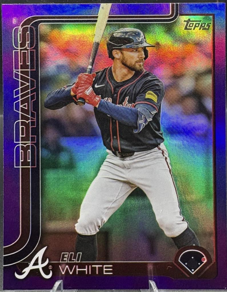 Eli White [Purple Rainbow Foil] #US189
