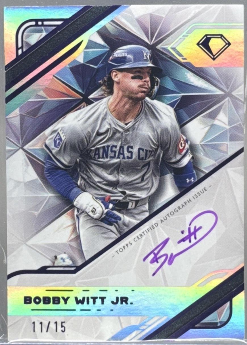 Bobby Witt Jr. [Purple Ink] #WPA-BWJ
