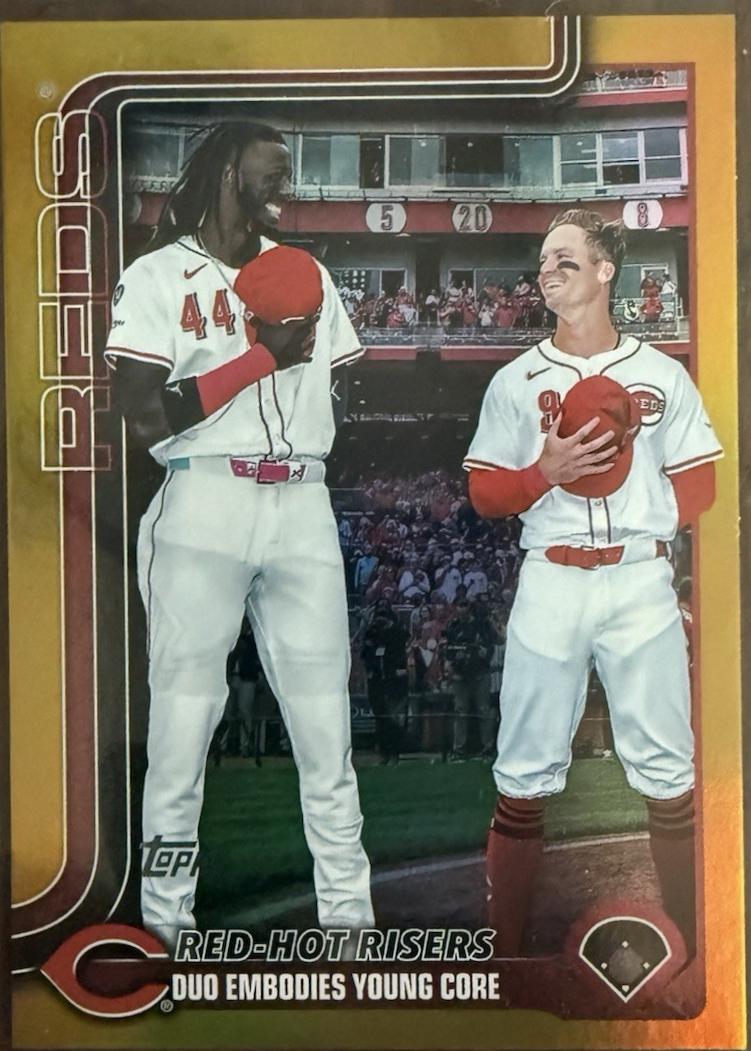 Elly De La Cruz / Matt McLain [Gold Diamante Foil] #US331