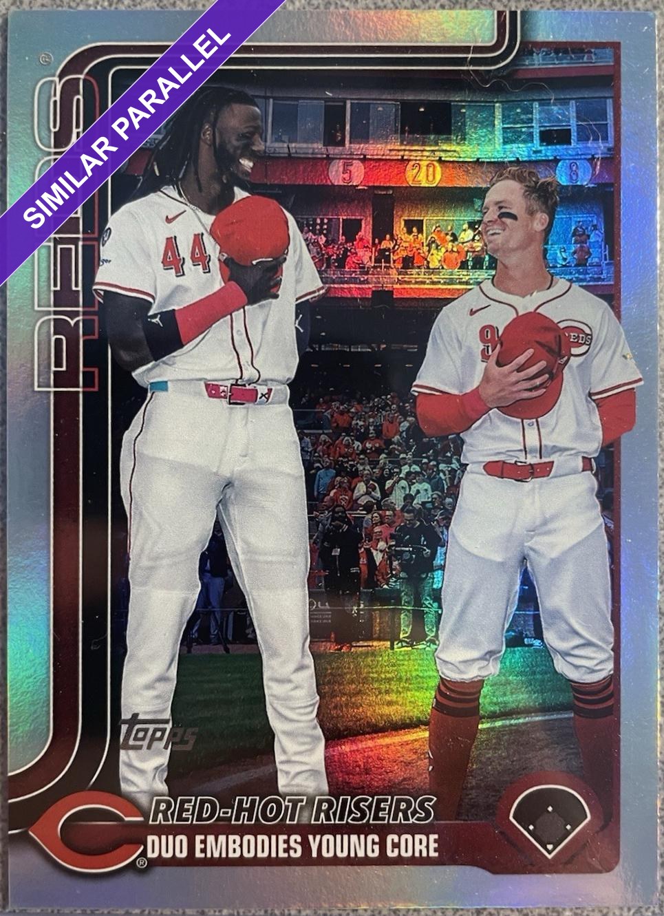 Elly De La Cruz / Matt McLain [Green Rainbow Foil] #US331