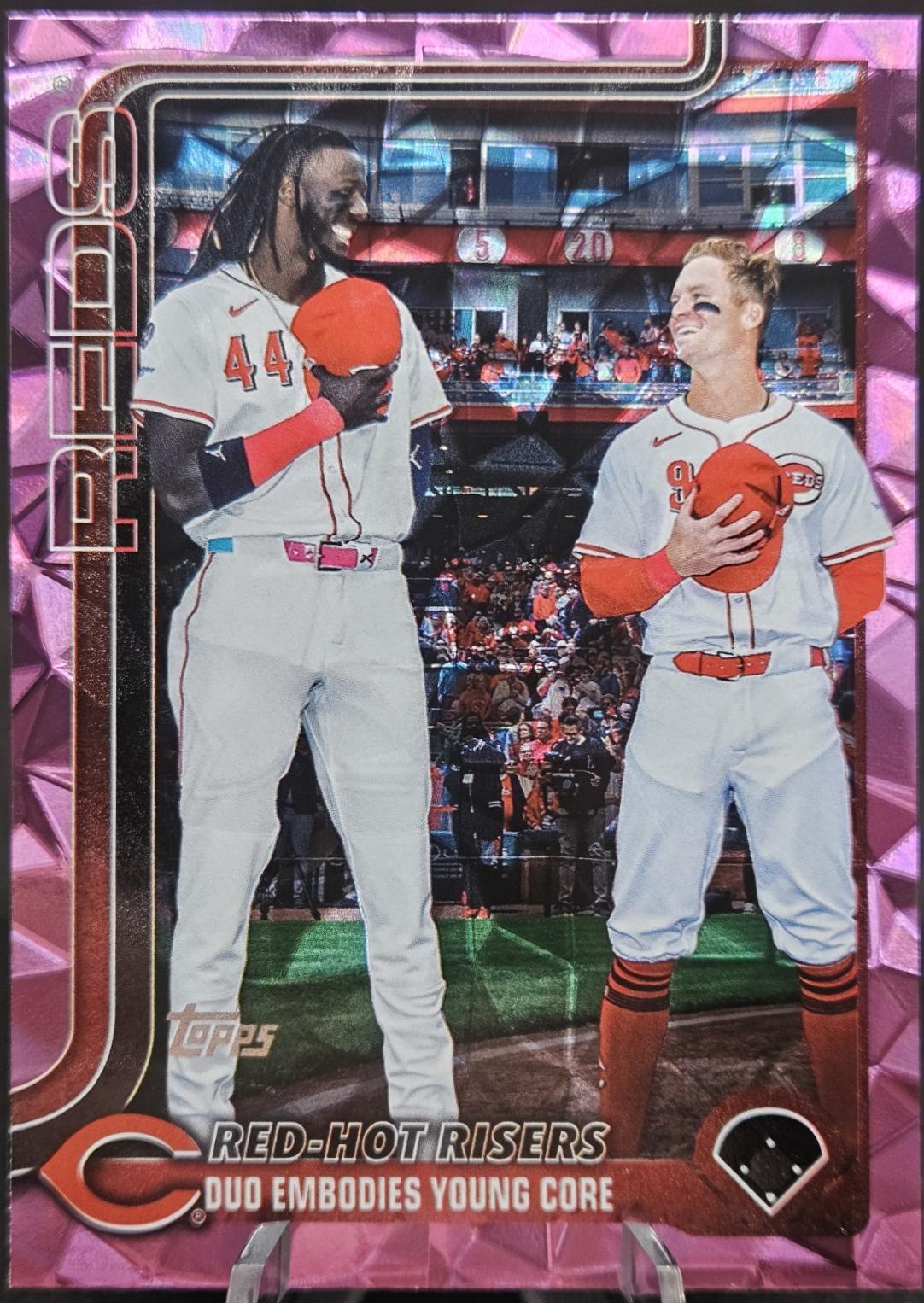 Elly De La Cruz / Matt McLain [Pink Diamante Foil] #US331