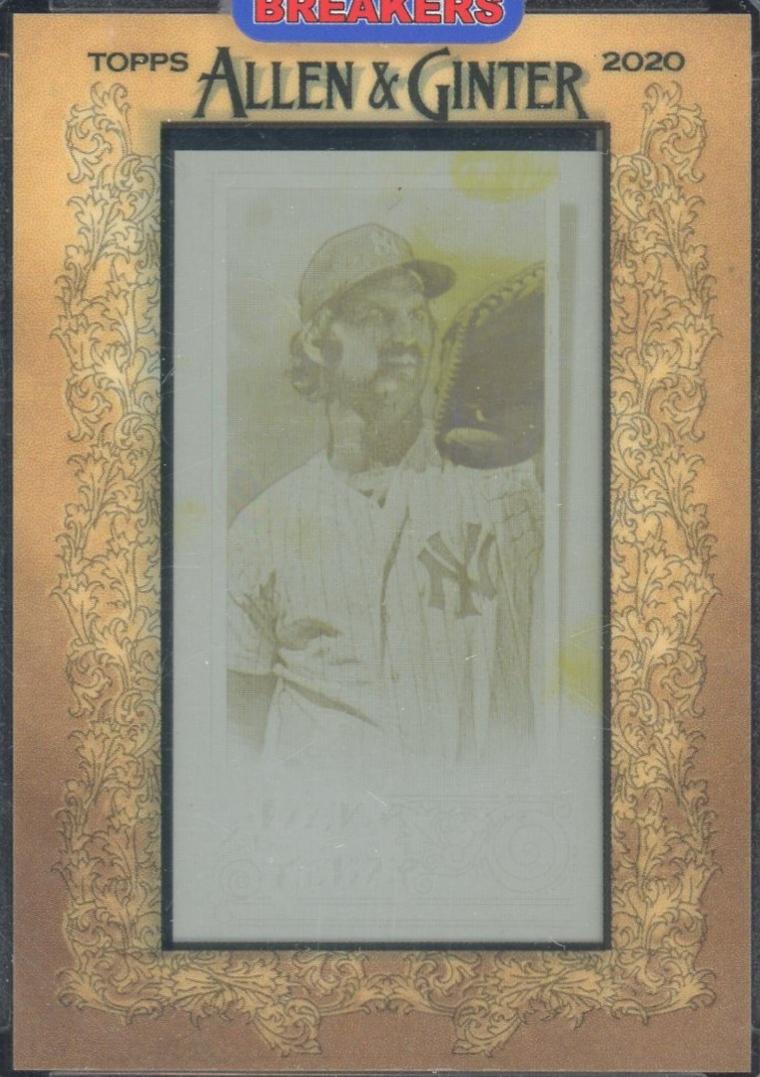 Thurman Munson [Framed Mini Printing Plate] #302