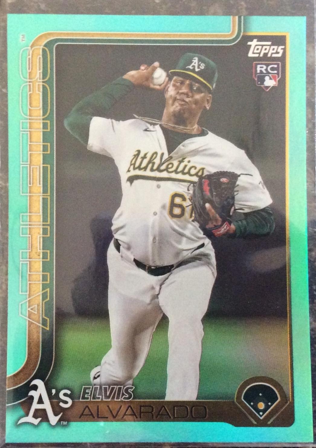 Elvis Alvarado [Aqua Rainbow Foil] #US61