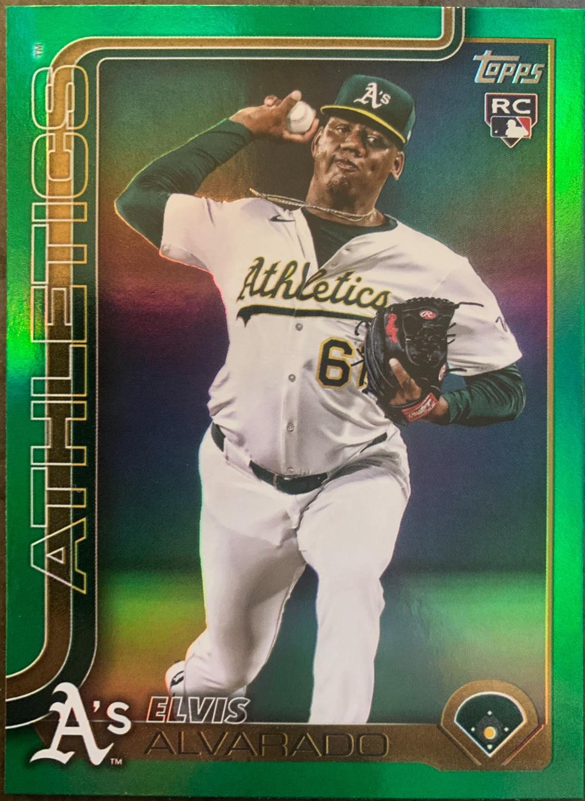 Elvis Alvarado [Green Rainbow Foil] #US61