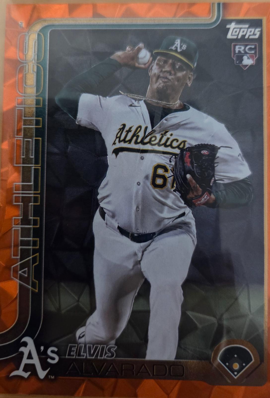 Elvis Alvarado [Orange Diamante Foil] #US61