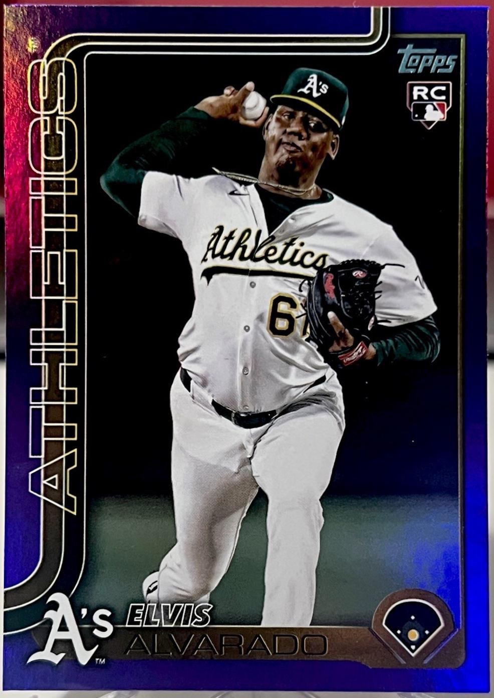 Elvis Alvarado [Purple Rainbow Foil] #US61