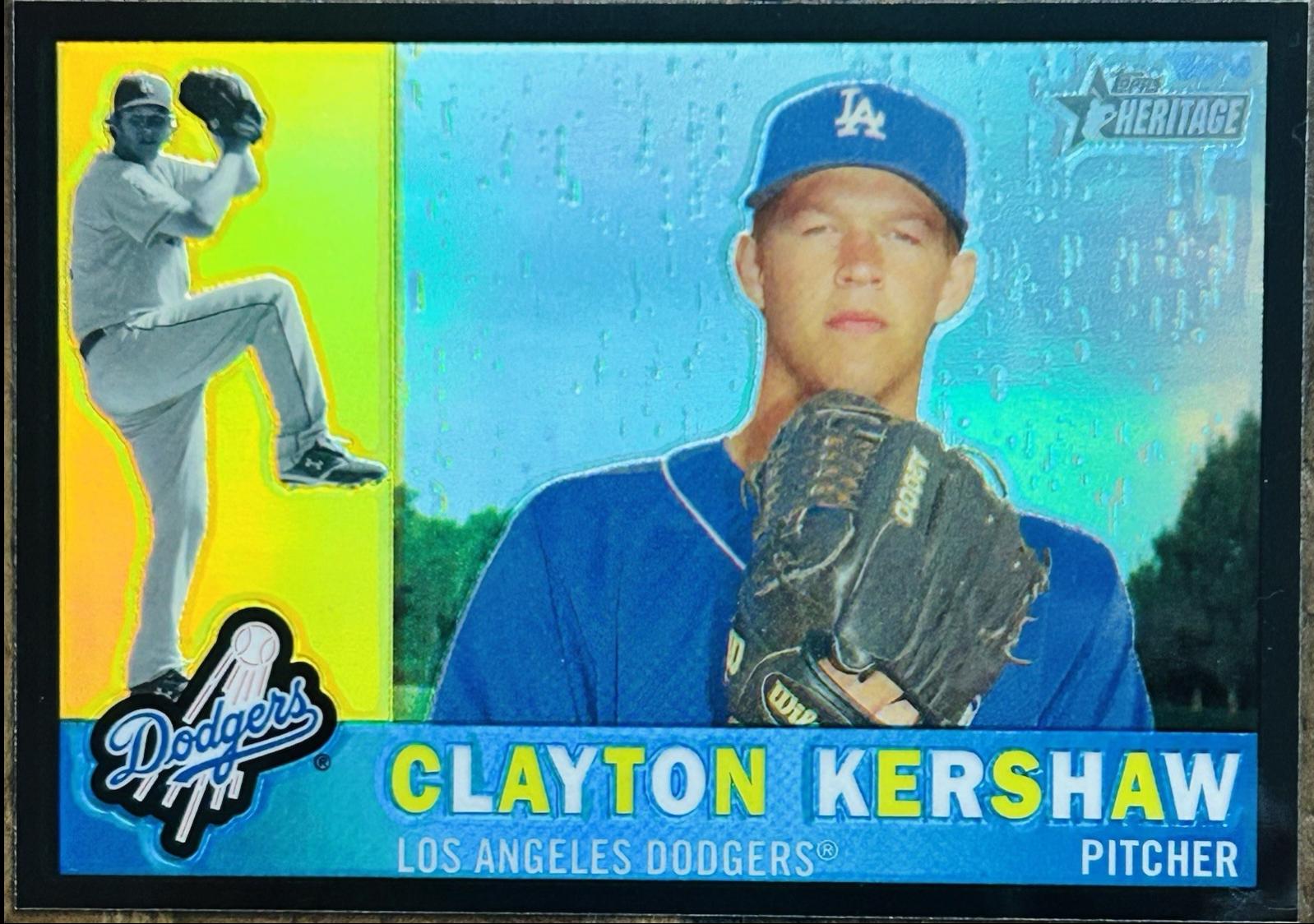 Clayton Kershaw [Black Border Refractor] #C27