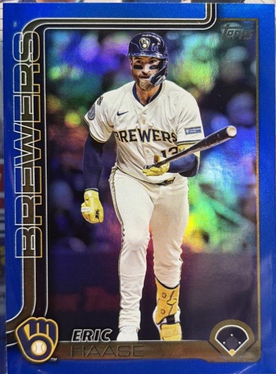 Eric Haase [Blue Rainbow Foil] #US30