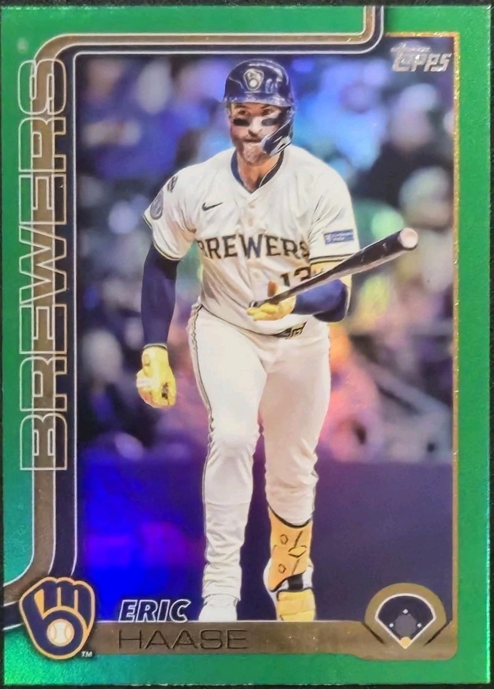 Eric Haase [Green Rainbow Foil] #US30