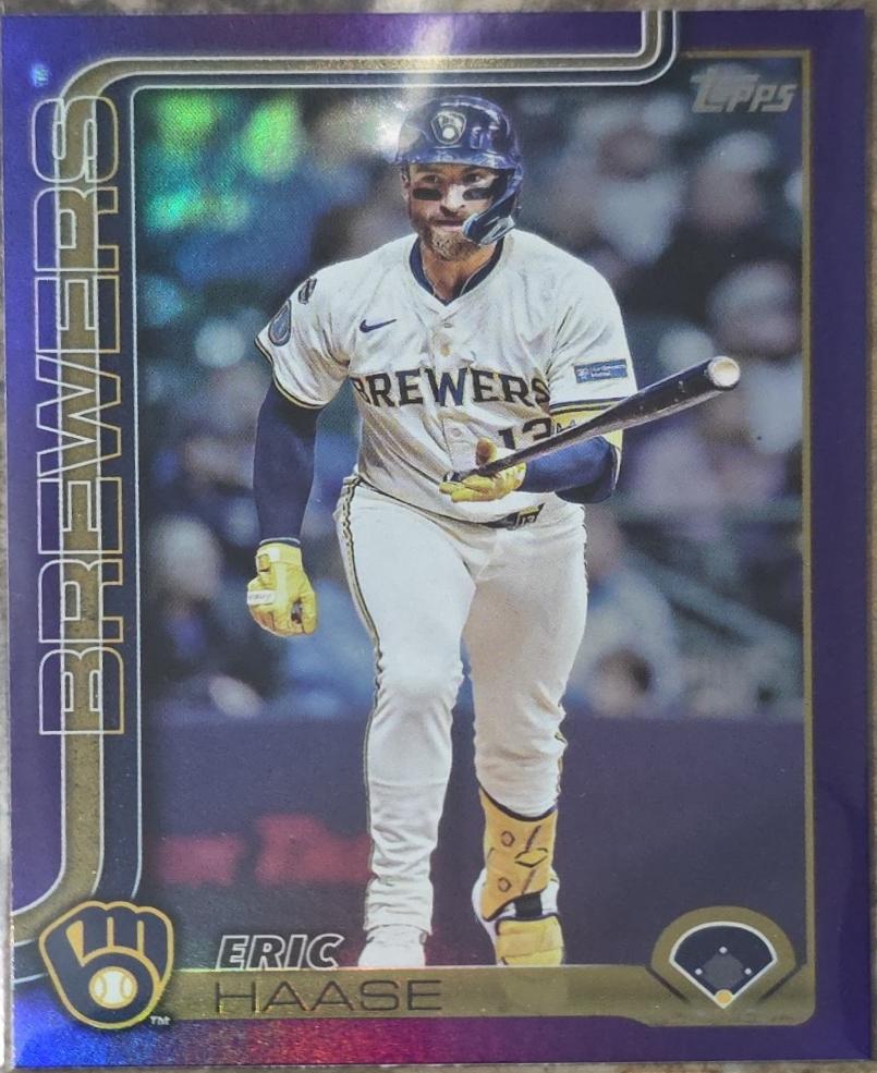 Eric Haase [Purple Rainbow Foil] #US30