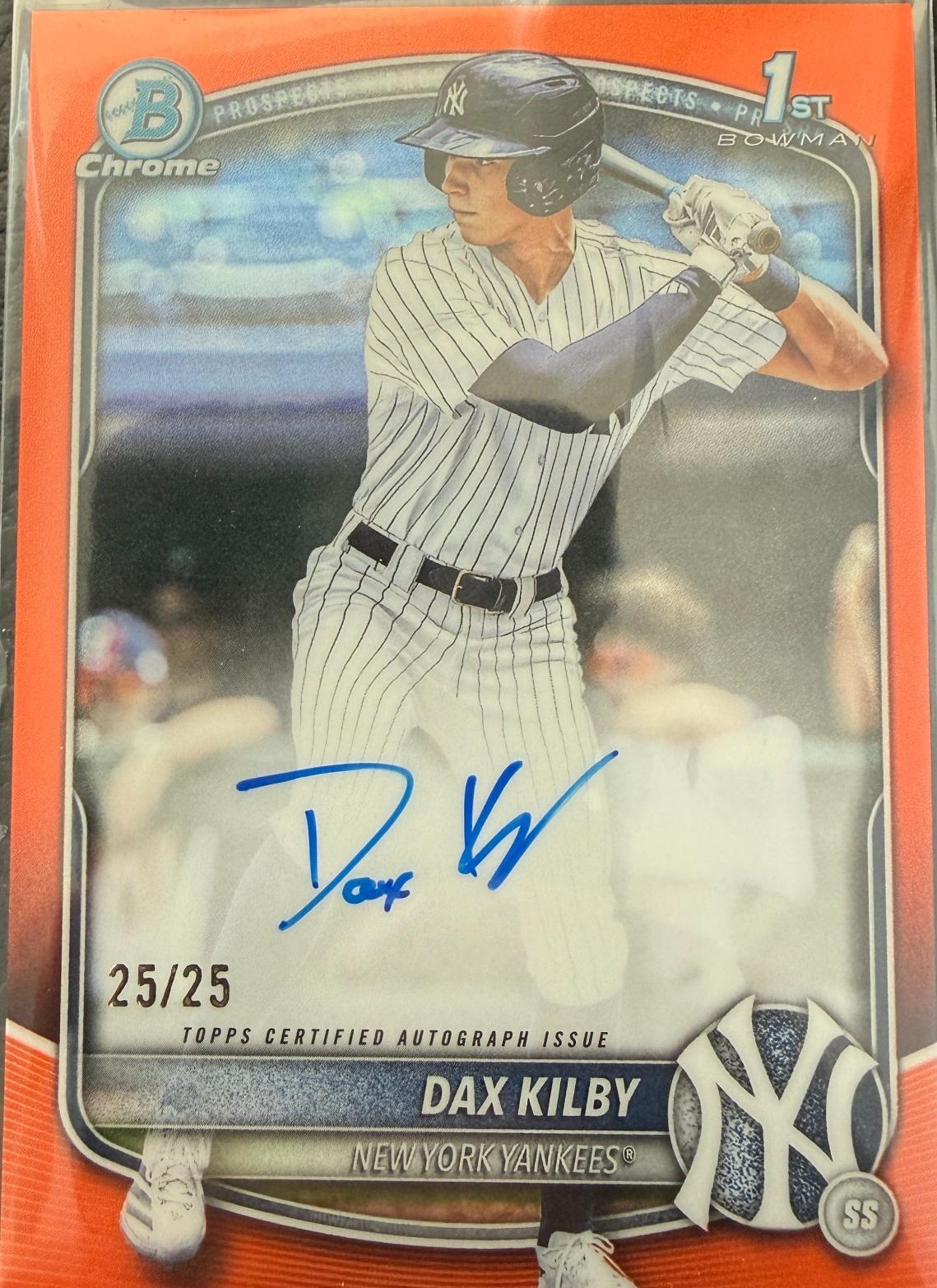 Dax Kilby [Orange Refractor] #CPA-DK