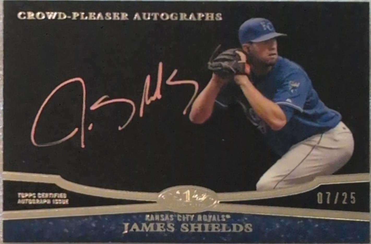 James Shields [Red Ink] #CPA-JS1