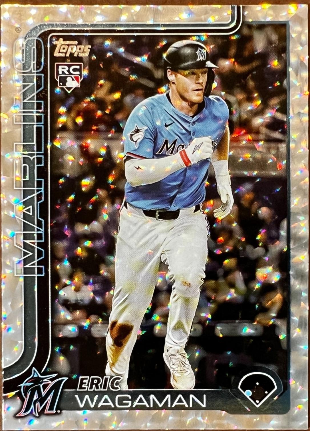 Eric Wagaman [Silver Crackle Foil] #US310