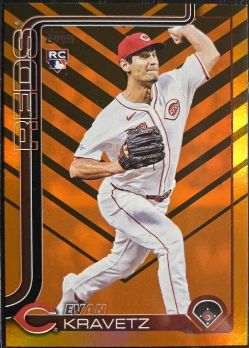 Evan Kravetz [Orange Diamante Foil] #US280