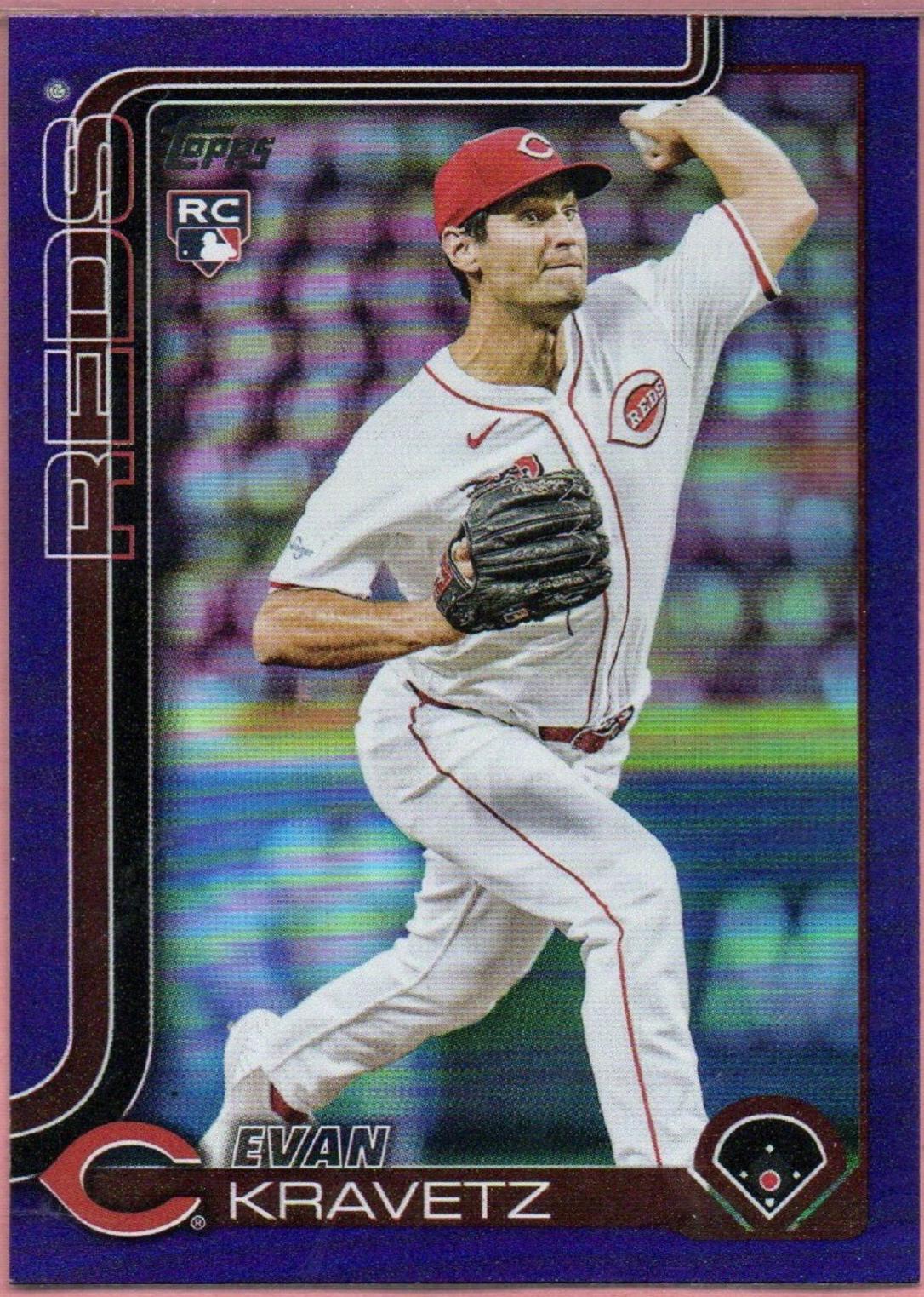 Evan Kravetz [Purple Rainbow Foil] #US280