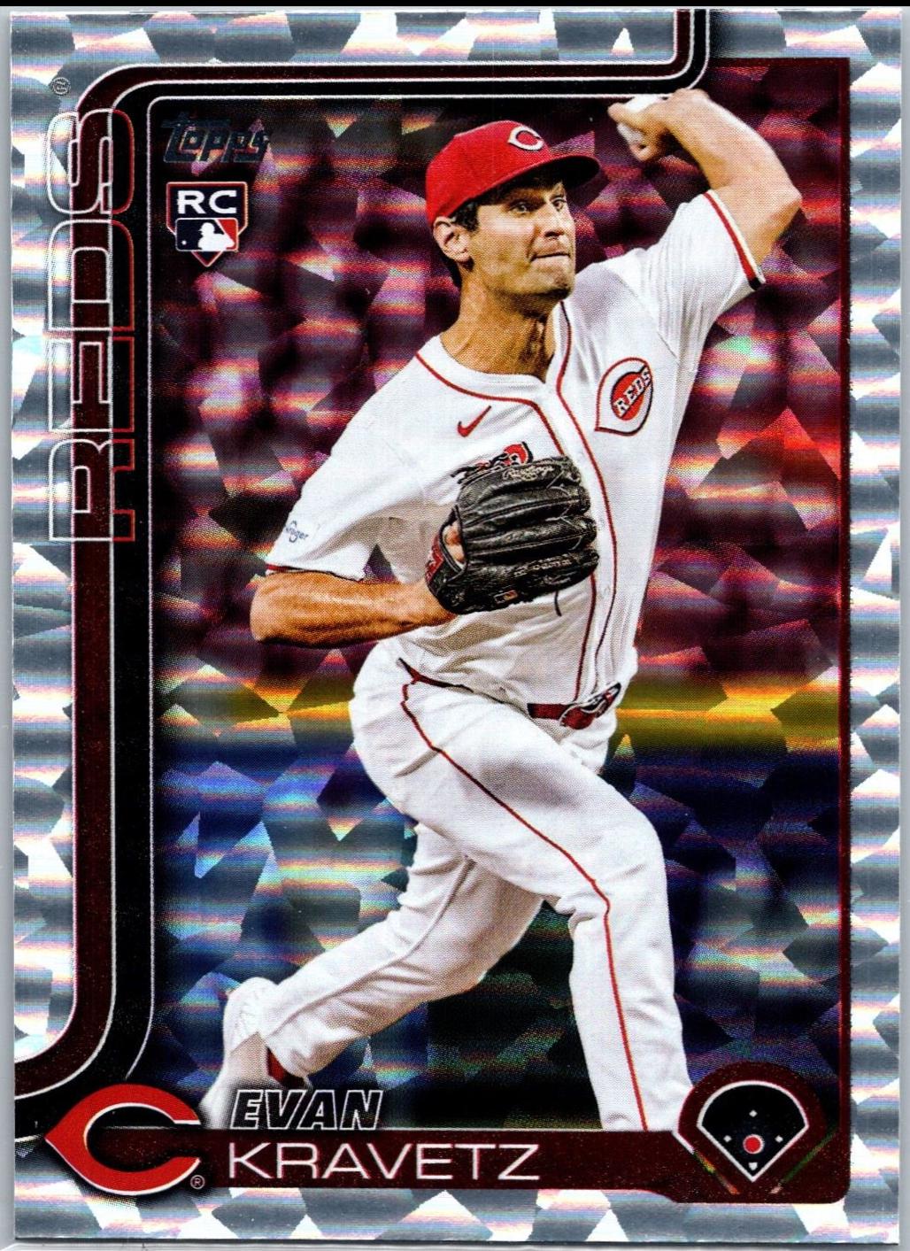 Evan Kravetz [Silver Crackle Foil] #US280