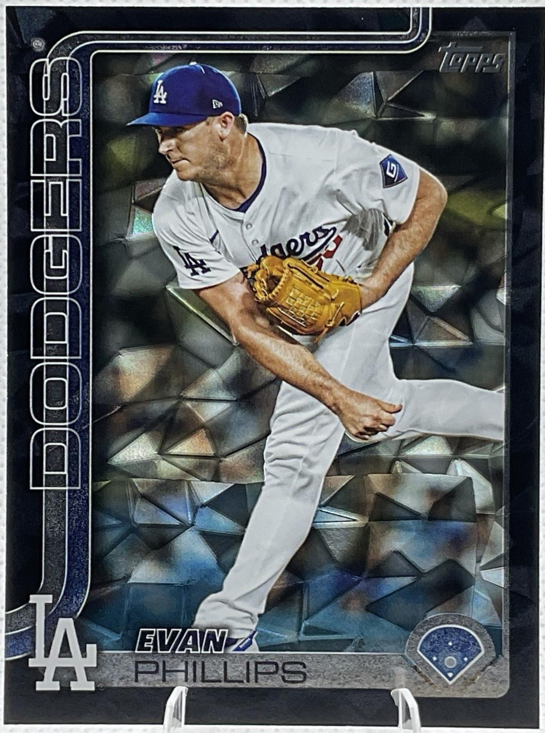 Evan Phillips [Black Diamante Foil] #US18