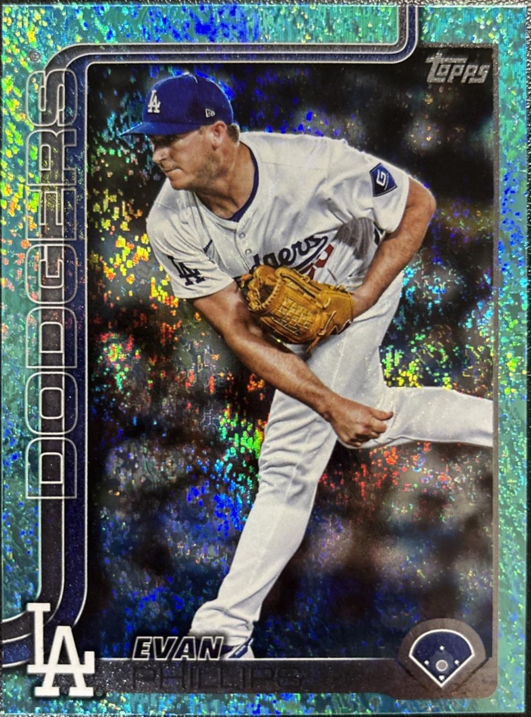 Evan Phillips [Holo Aqua Foil] #US18