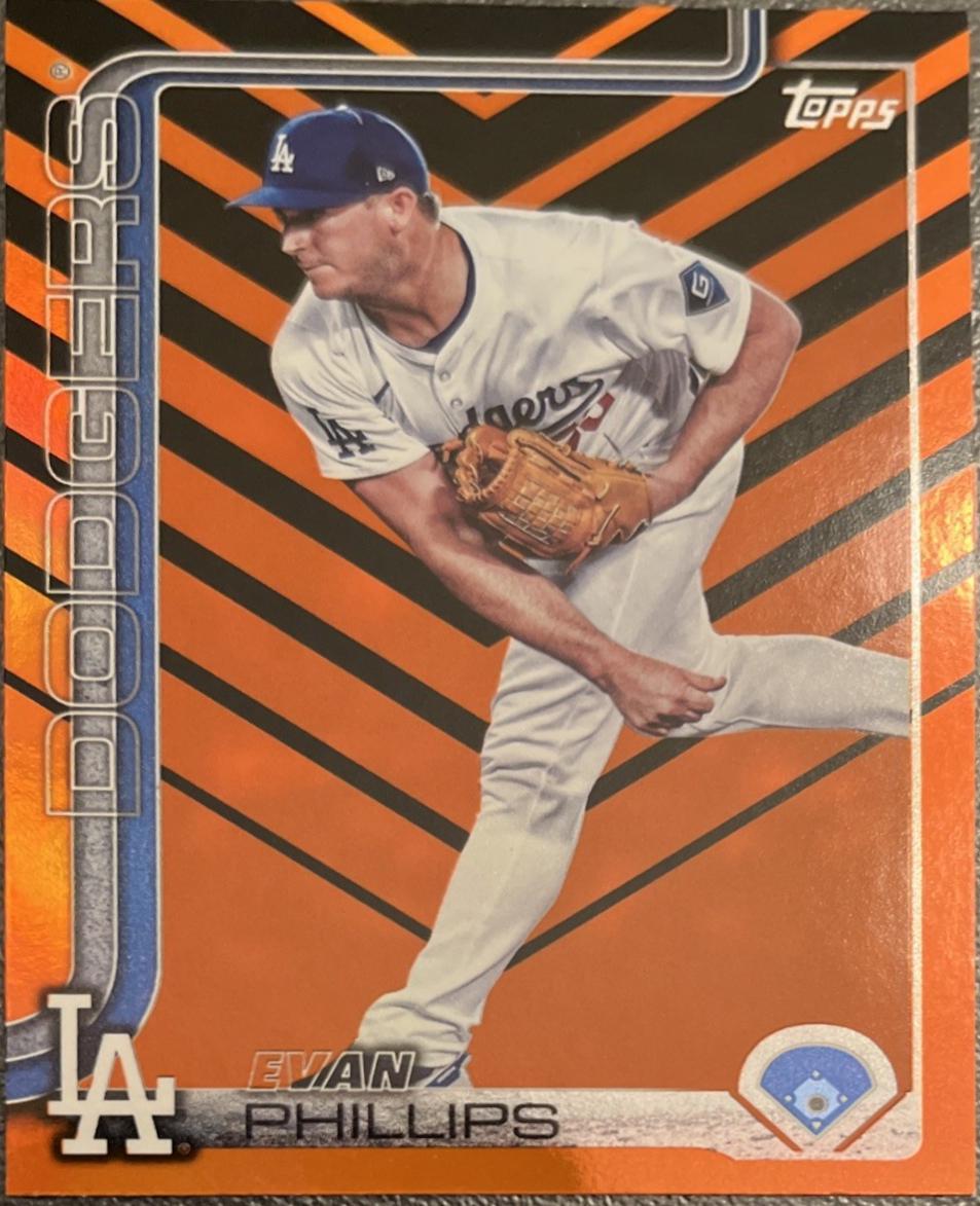 Evan Phillips [Orange Diamante Foil] #US18