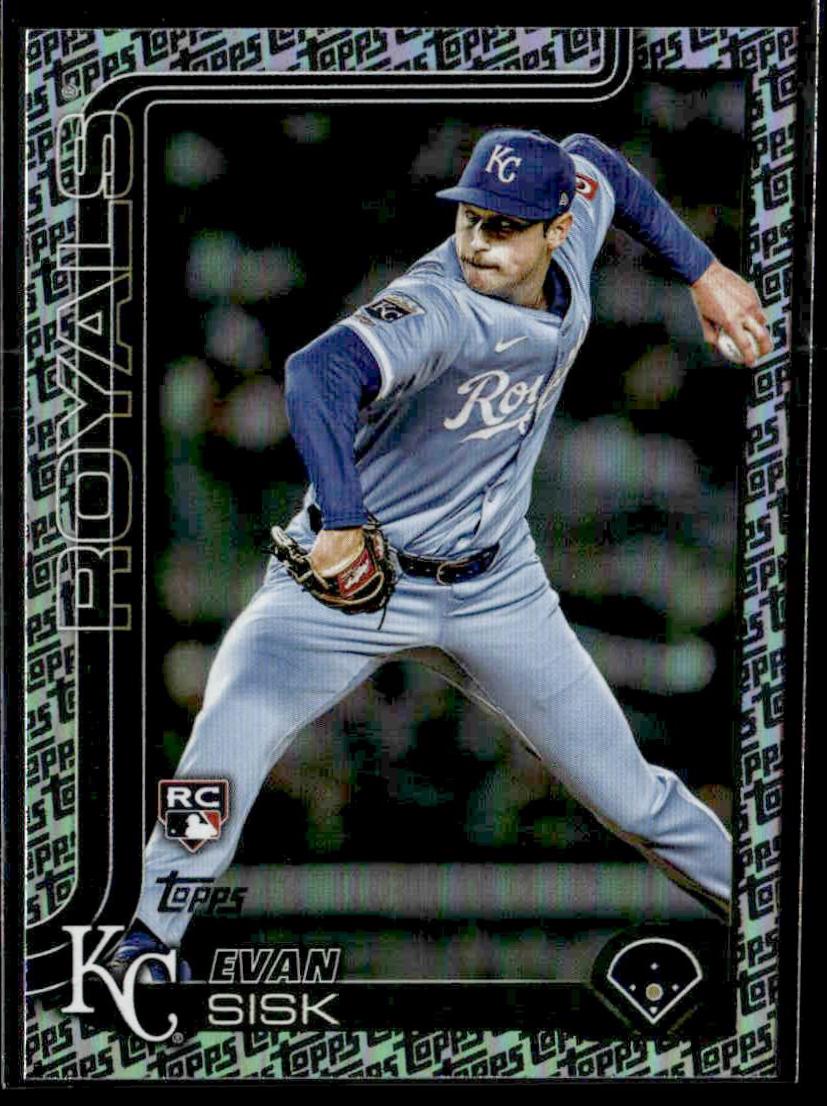 Evan Sisk [Topps Logo Foil] #US176