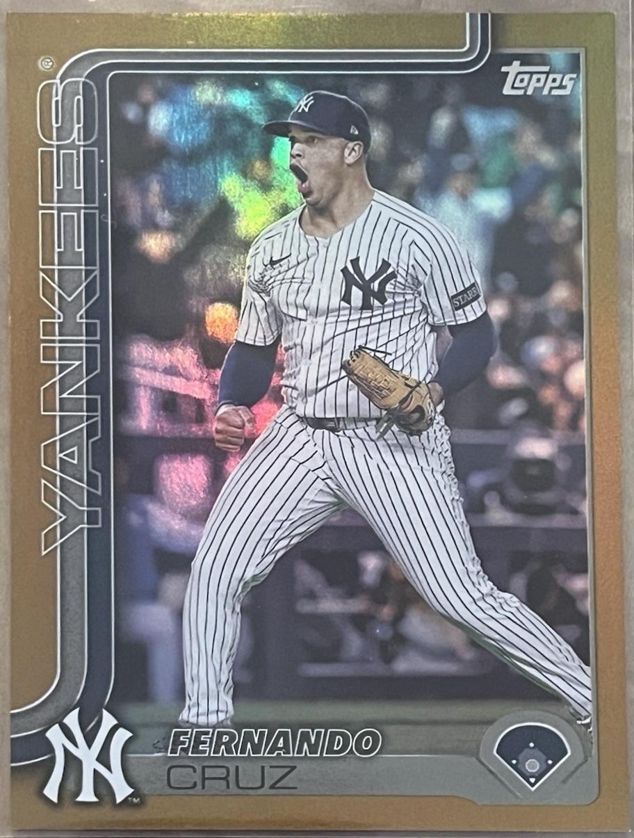 Fernando Cruz [Gold Rainbow Foil] #US163