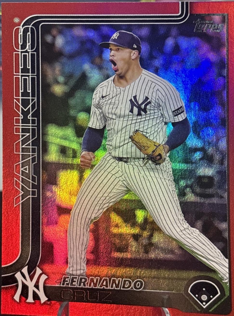 Fernando Cruz [Red Diamante Foil] #US163