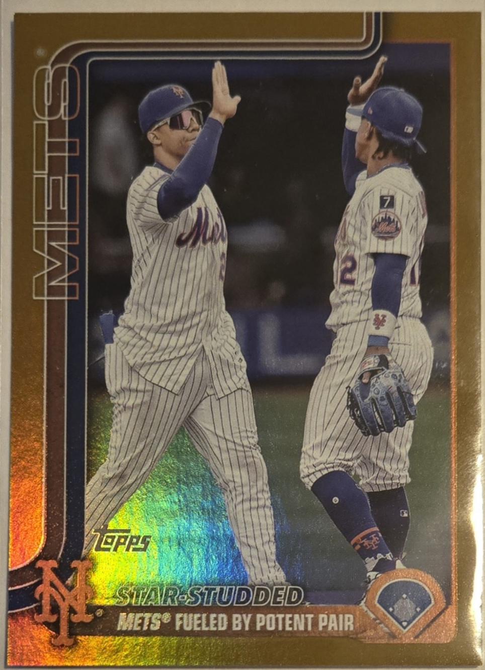 Francisco Lindor / Juan Soto [Gold Diamante Foil] #US260