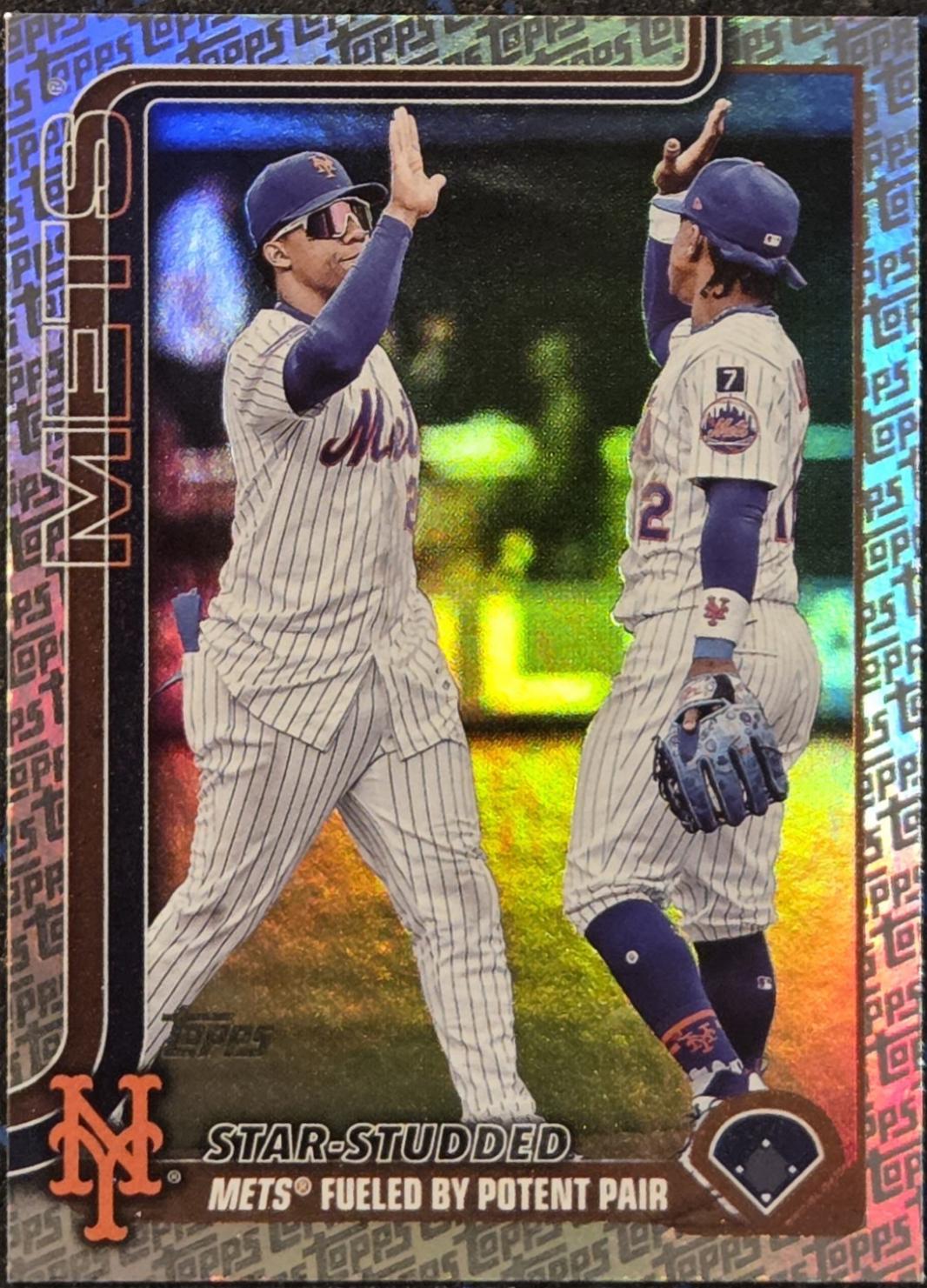 Francisco Lindor / Juan Soto [Topps Logo Foil] #US260