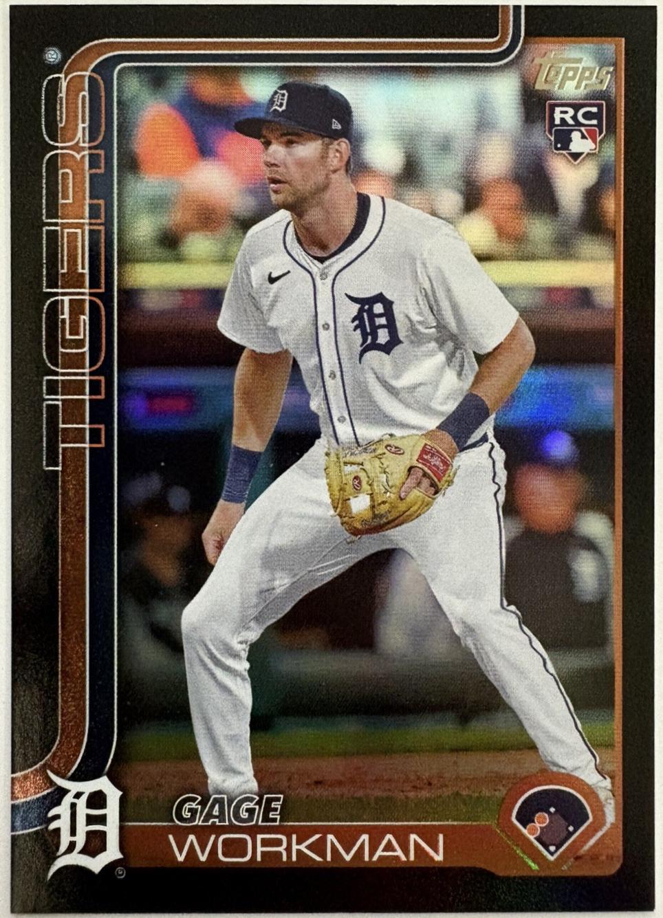 Gage Workman [Black Diamante Foil] #US118