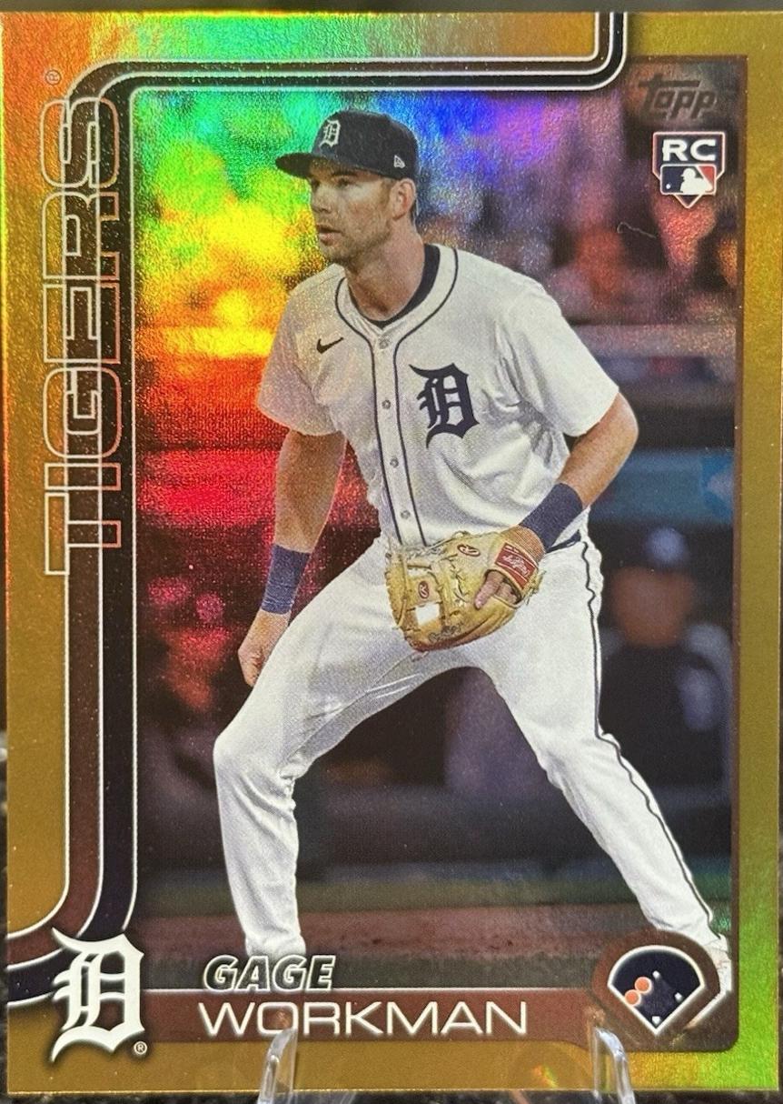 Gage Workman [Gold Rainbow Foil] #US118