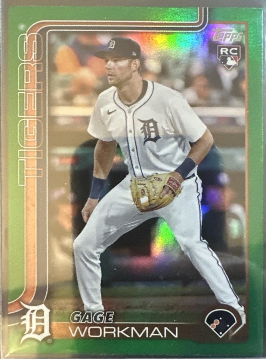 Gage Workman [Green Rainbow Foil] #US118